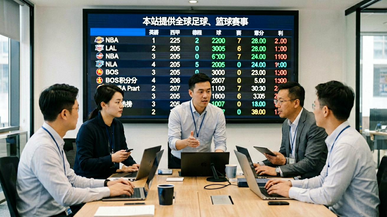 显示详细数据的电子记分牌
